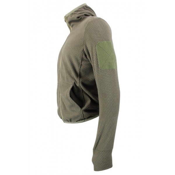 Кофта тактична флісова з капюшоном Grid Fleece Olive Pancer - 3593308 Кофта тактична флісова з капюшоном Grid Fleece Olive Pancer - 3593308