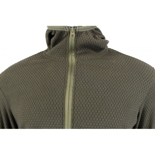 Кофта тактична флісова з капюшоном Grid Fleece Olive Pancer - 3593308 Кофта тактична флісова з капюшоном Grid Fleece Olive Pancer - 3593308
