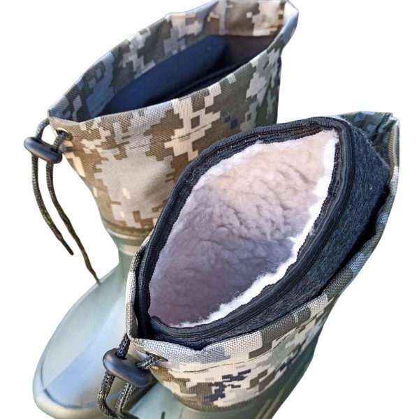 Напівчоботи чоловічі гумові зимові Payas Хакі-піксель - 3593313 Напівчоботи чоловічі гумові зимові Payas Хакі-піксель - 3593313