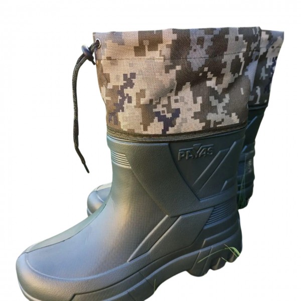Напівчоботи чоловічі гумові зимові Payas Хакі-піксель - 3593313 Напівчоботи чоловічі гумові зимові Payas Хакі-піксель - 3593313