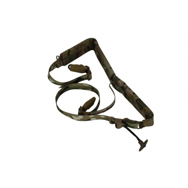 Ремінь збройовий двоточковий зі швидким регулюванням Gen 2.0 uaBronik Multicam - 3593316