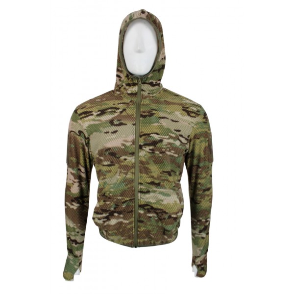 Кофта тактична флісова з капюшоном Grid Fleece Multicam Pancer - 3593323 Кофта тактична флісова з капюшоном Grid Fleece Multicam Pancer - 3593323