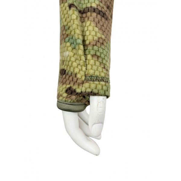 Кофта тактическая флисовая с капюшоном Grid Fleece Multicam Pancer - 3593323