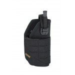 Кобура універсальна пістолетна (R-правша, кріплення брючний ремінь/WarBelt) uaBronik Black
