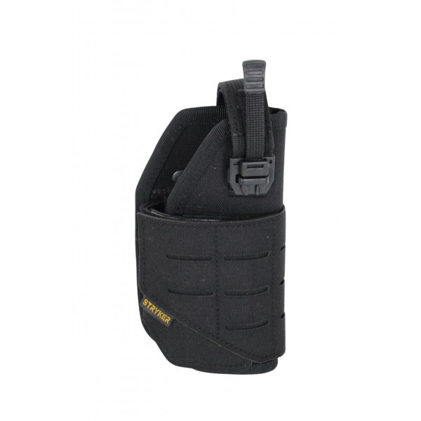 Кобура універсальна пістолетна (R-правша, кріплення брючний ремінь/WarBelt) uaBronik Black - 3593334