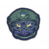 Шеврон Котик ВСУ (размер 6х8 см)