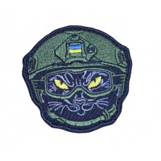 Шеврон Котик ВСУ (размер 6х8 см)