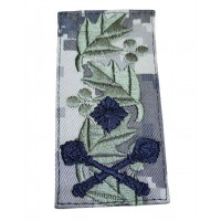 Погон на липучке Генерал ВСУ Пиксель (размер 5х10 см)