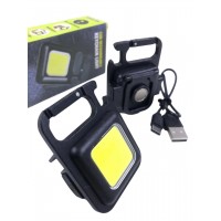 Фонарь-карабин аккумуляторный Led Carprie LW 06/ZL 2021/8940 | / 1315 (240) Black