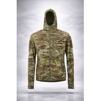 Кофта тактическая флисовая с капюшоном Fred Multicam Pancer