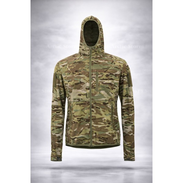 Кофта тактична флісова з капюшоном Fred Multicam Pancer - 3593377