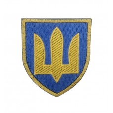 Шеврон Тризуб Аппарат главнокомандующего (размер 7х8 см)