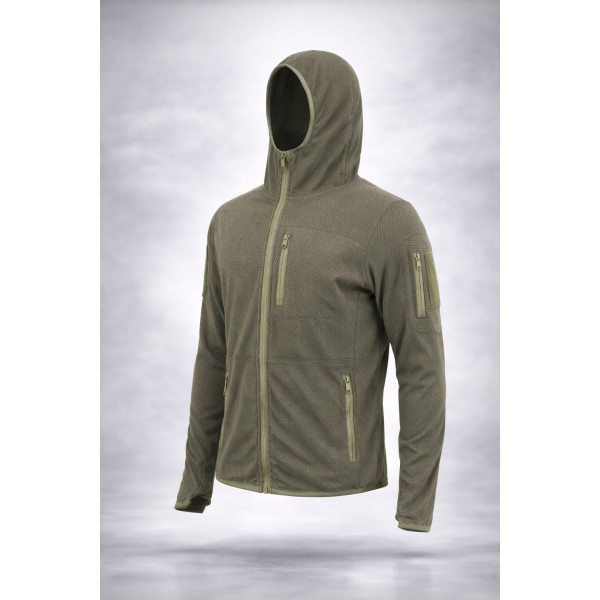 Кофта тактическая флисовая с капюшоном Fred Olive Pancer - 3593422 Кофта тактическая флисовая с капюшоном Fred Olive Pancer - 3593422