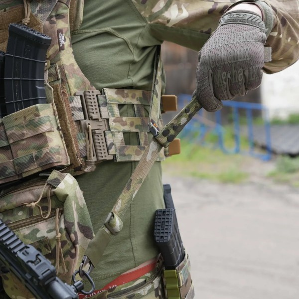 Ремінь збройовий 1/2-точковий Tyr Gen.II з додатковим кріпленням Ragnarog Мультикам - 3594256 Ремінь збройовий 1/2-точковий Tyr Gen.II з додатковим кріпленням Ragnarog Мультикам - 3594256