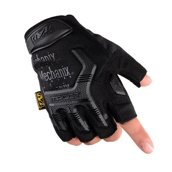 Перчатки тактические беспалые Mechanix M-Pact Черные - 3594271 Перчатки тактические беспалые Mechanix M-Pact Черные - 3594271