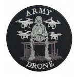 Шеврон Army drone размер 9*9 Черный