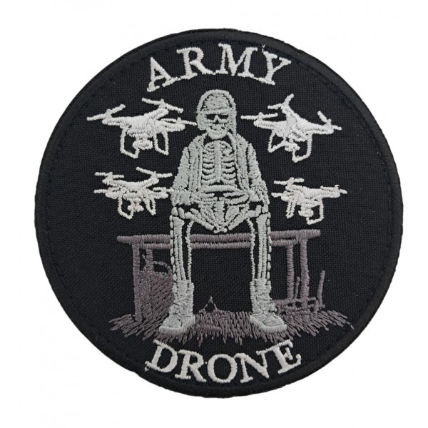 Шеврон Army drone размер 9*9 Черный - 3594324