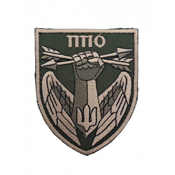 Шеврон ППО розмір 9*7 Олива - 3594364