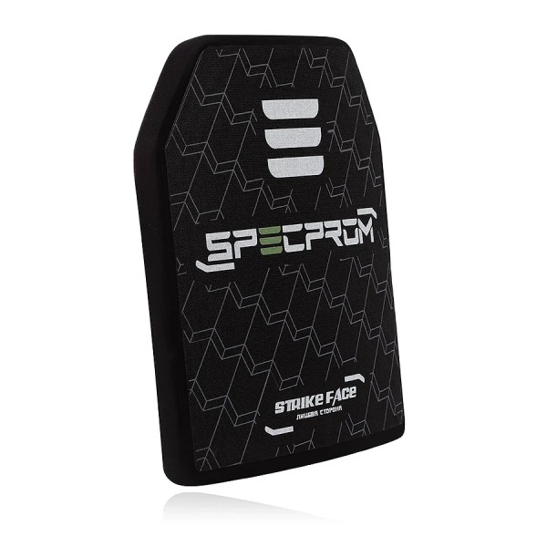 Комплект поліетиленових бронеплит SpecProm 3 клас захисту (вага 1.7 кг, розмір 26х33 см) - 3585351
