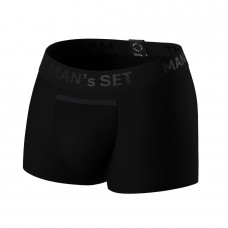 Мужские анатомические боксеры Anatomic Classic Black Series Micromodal ManSet Черные