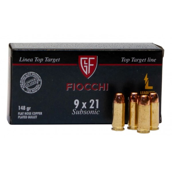 Патрон охотничий нарезной Fiocchi кал. 9x21mm LL FNCP 148gr - 3596631