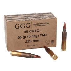Патрон охотничий нарезной GGG кал. .223Rem 55g (3,6г.) FMJ