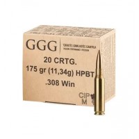 Патрон нарезной GGG k.308Win 175g HPBT