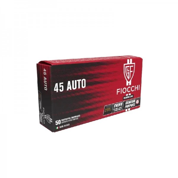 Патрон спортивный Fiocchi кал..45 AUTO FMJ 230gr - 3596649