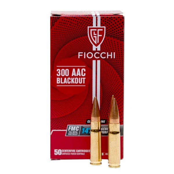 Патрон охотничий нарезной кал. 300 AAC BLACKOUT FMC 147gm - 3596650