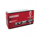 Патрон охотничий нарезной Fiocchi кал. 22LR Subsonic LRN HP 38gr