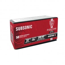 Патрон охотничий нарезной Fiocchi кал. 22LR Subsonic LRN HP 38gr