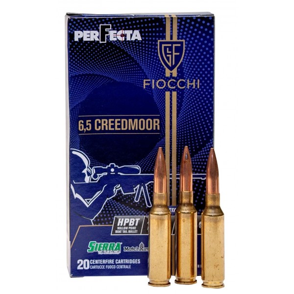 Патрон охотничий нарезной Fiocchi кал. 6,5CM HPBT 140gm PERF - 3596656