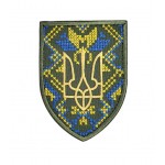 Шеврон Вышиванка Олива (размер 7х9.5 см)