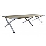 Кровать складная стальная US Style (190х65 см) с чехлом Mil-Tec Германия Олива
