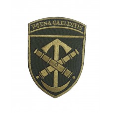 Шеврон 52 отдельная артиллерийская бригада Poena Caelestis Олива (размер 7х10 см)