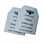 Комплект титано-керамических бронеплит Hyperion Safari Defense, 6 класс, вес 3,5кг, 250х300 мм, выдерживают попадание очередями.
