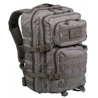Рюкзак штурмовой большой US Assault Pack LG Foliage на 36 литров (51х29х28 см) Dark grey Mil-Tec Германия