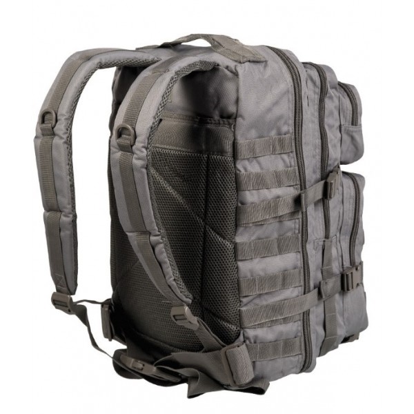 Рюкзак штурмовий великий US Assault Pack LG Foliage на 36 літрів (51х29х28 см) Dark grey Mil-Tec Німеччина - 3596911 Рюкзак штурмовий великий US Assault Pack LG Foliage на 36 літрів (51х29х28 см) Dark grey Mil-Tec Німеччина - 3596911