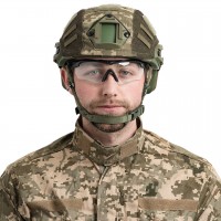 Шлем баллистический Tor-D Bulletproof Ballistic Helmet (NIJ 0106.01 IIIA 9 mm) Uarms с кавером Olive