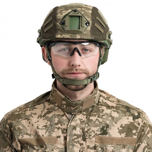 Шолом балістичний Тor-D Bulletproof Ballistic Helmet (NIJ 0106.01 IIIA 9 mm) Uarms з кавером Olive - 3597007