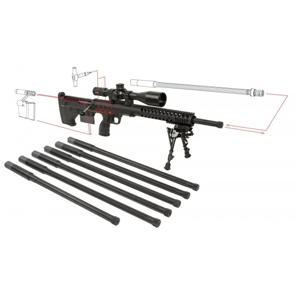 Карабін мисливський нарізний TS SRS кал..338LM 26" BLK - 3597082