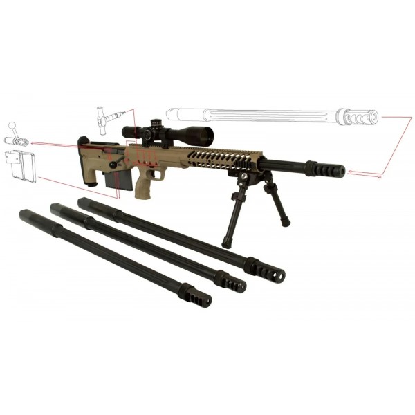 Карабин охотничий нарезной TS HTI кал..375CT 29 "FDE - 3597083
