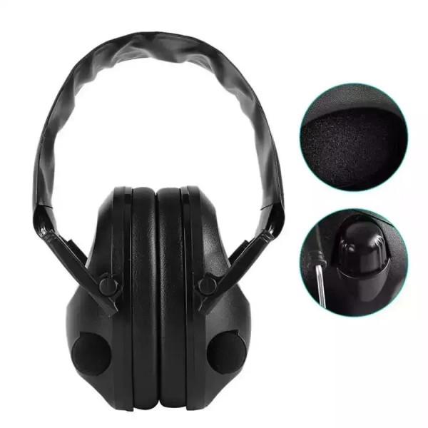 Навушники стрілецькі активні Tactical 6S Black - 3597141