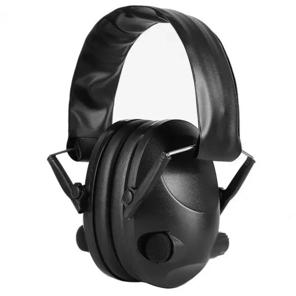 Навушники стрілецькі активні Tactical 6S Black - 3597141