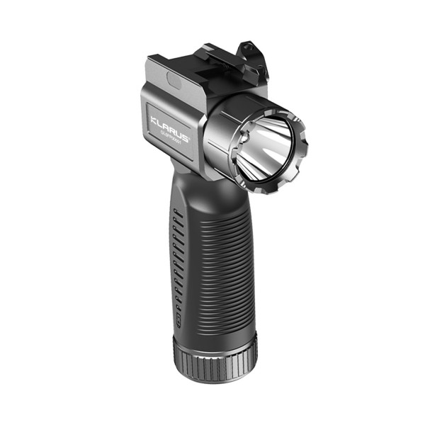 Ліхтарик тактичний вертикальний з передньою рукояткою Klarus GL5 Black - 3597241