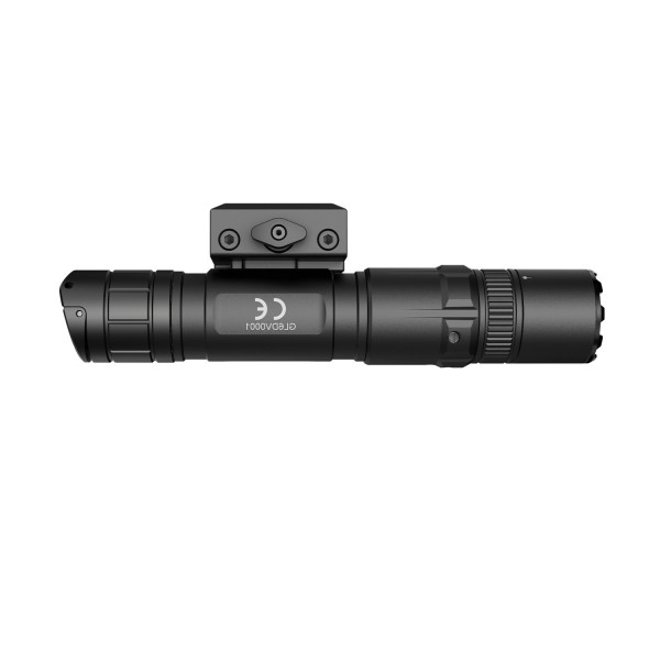 Ліхтар для зброї на рейці із зеленим лазером Klarus GL6 Black - 3597243