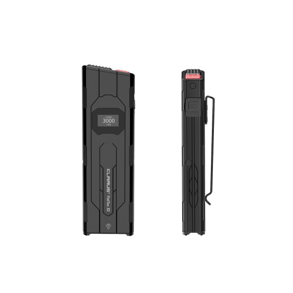 Ліхтарик ультратонкий тактичний розміром з долоню FlatTac X2 Klarus Black - 3597251