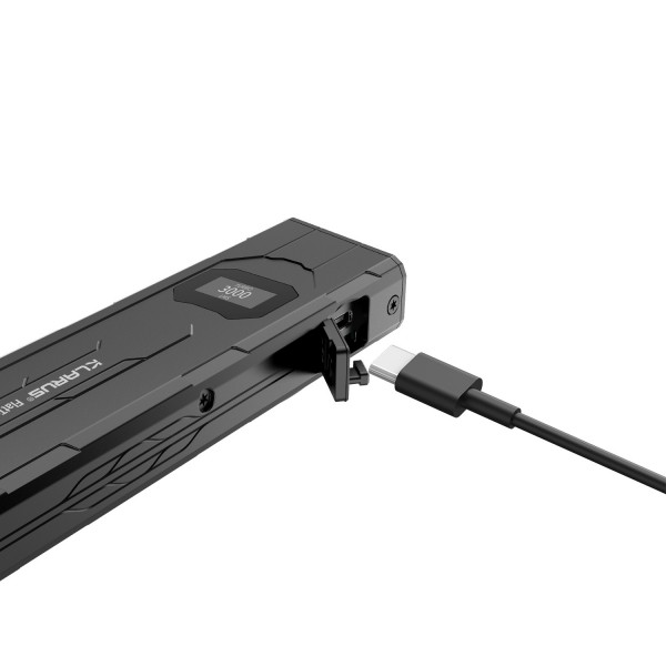 Ліхтарик ультратонкий тактичний розміром з долоню FlatTac X2 Klarus Black - 3597251
