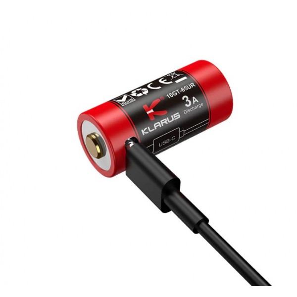 Акумулятор 850 mAh 16GT-85UR Klarus - 3597259 Акумулятор 850 mAh 16GT-85UR Klarus - 3597259
