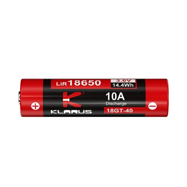 Акумулятор 18GT-40 (4000 mAh) Klarus Black - 3597260 Акумулятор 18GT-40 (4000 mAh) Klarus Black - 3597260